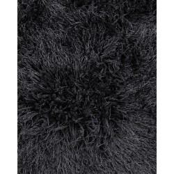 Dywan shaggy 160 x 230 cm czarny CIDE Dywan shaggy 160 x 230 cm czarny CIDE