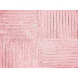Zestaw 2 poduszek dekoracyjnych MILLET Sztruks 30 x 50 cm Różowy Wzór geometryczny Zestaw 2 poduszek dekoracyjnych MILLET Sztruks 30 x 50 cm Różowy Wzór geometryczny