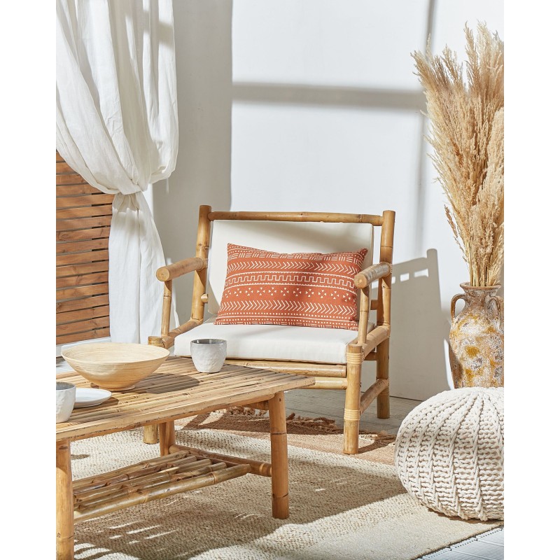 Dywan z juty 160 x 230 cm beżowy ABANA Dywan z juty 160 x 230 cm beżowy ABANA