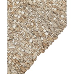 Dywan z juty 160 x 230 cm beżowy ABANA Dywan z juty 160 x 230 cm beżowy ABANA