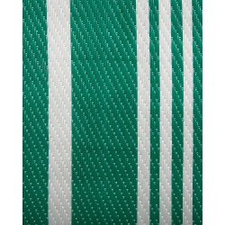 Dywan zewnętrzny 90 x 180 cm zielono-biały HALDIA Dywan zewnętrzny 90 x 180 cm zielono-biały HALDIA