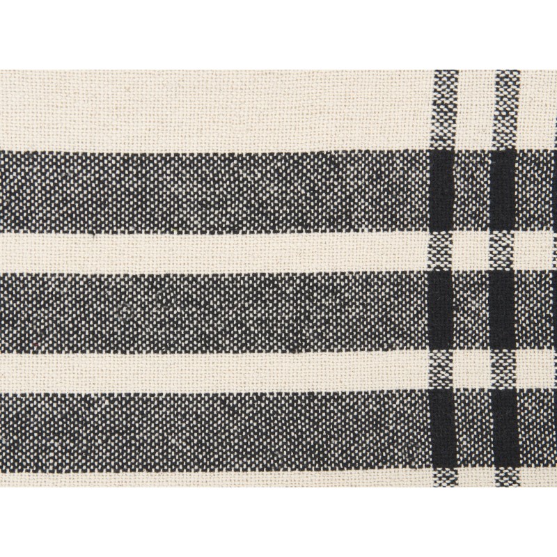 Koc YUVALI Bawełna 130 x 170 cm Biały Koc YUVALI Bawełna 130 x 170 cm Biały
