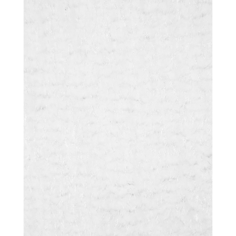 Dywan shaggy 200 x 200 cm biały DEMRE Dywan shaggy 200 x 200 cm biały DEMRE