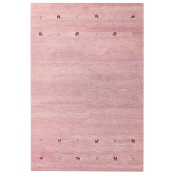 Dywan wełniany gabbeh 200 x 300 cm różowy YULAFI Dywan wełniany gabbeh 200 x 300 cm różowy YULAFI