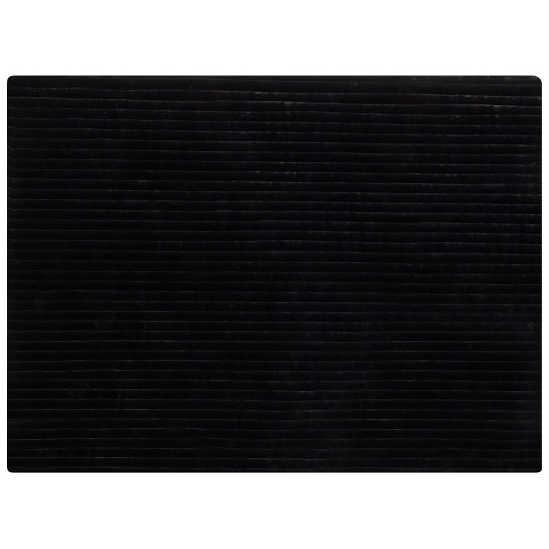 Narzuta na łóżko RAKYA Sztuczne futro 150 x 200 cm Czarny Narzuta na łóżko RAKYA Sztuczne futro 150 x 200 cm Czarny