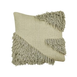 Zestaw 2 poduszek dekoracyjnych SOURWOOD Bawełna 45 x 45 cm Jasnozielony Wzór geometryczny Zestaw 2 poduszek dekoracyjnych SOURWOOD Bawełna 45 x 45 cm Jasnozielony Wzór geometryczny