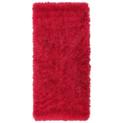Dywan shaggy 80 x 150 cm czerwony CIDE