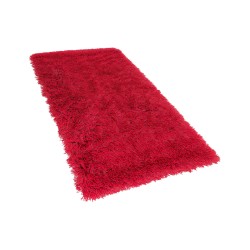 Dywan shaggy 80 x 150 cm czerwony CIDE Dywan shaggy 80 x 150 cm czerwony CIDE