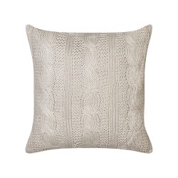 Zestaw 2 poduszek dekoracyjnych CONSTYLIS Bawełna 45 x 45 cm Beżowoszary Jednolity Zestaw 2 poduszek dekoracyjnych CONSTYLIS Bawełna 45 x 45 cm Beżowoszary Jednolity