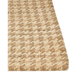 Dywan z juty 80 x 300 cm beżowy ARAPTEPE Dywan z juty 80 x 300 cm beżowy ARAPTEPE