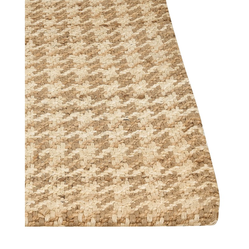 Dywan z juty 80 x 300 cm beżowy ARAPTEPE Dywan z juty 80 x 300 cm beżowy ARAPTEPE