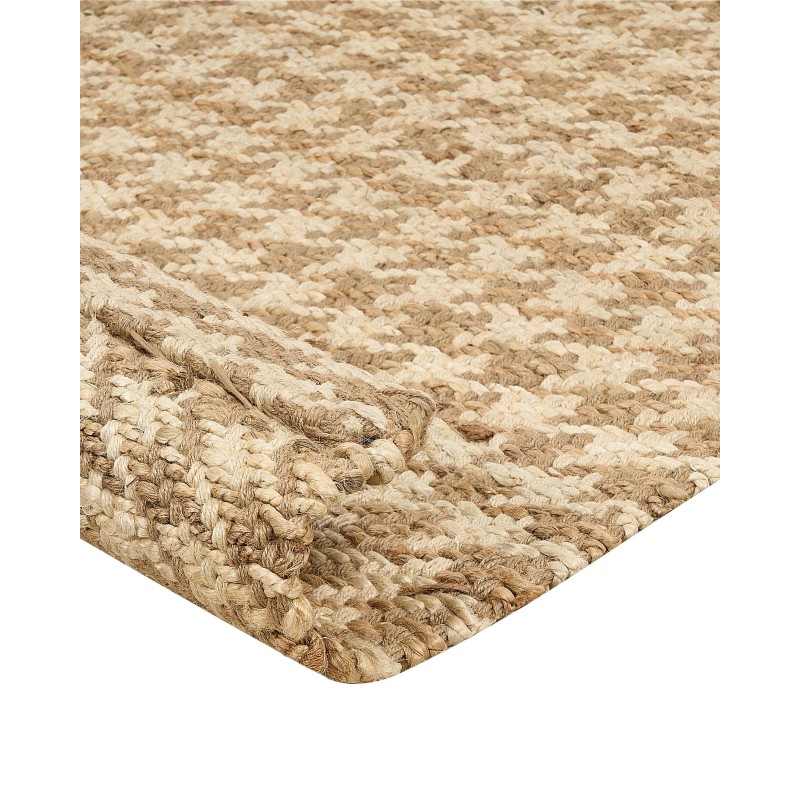 Dywan z juty 80 x 300 cm beżowy ARAPTEPE Dywan z juty 80 x 300 cm beżowy ARAPTEPE