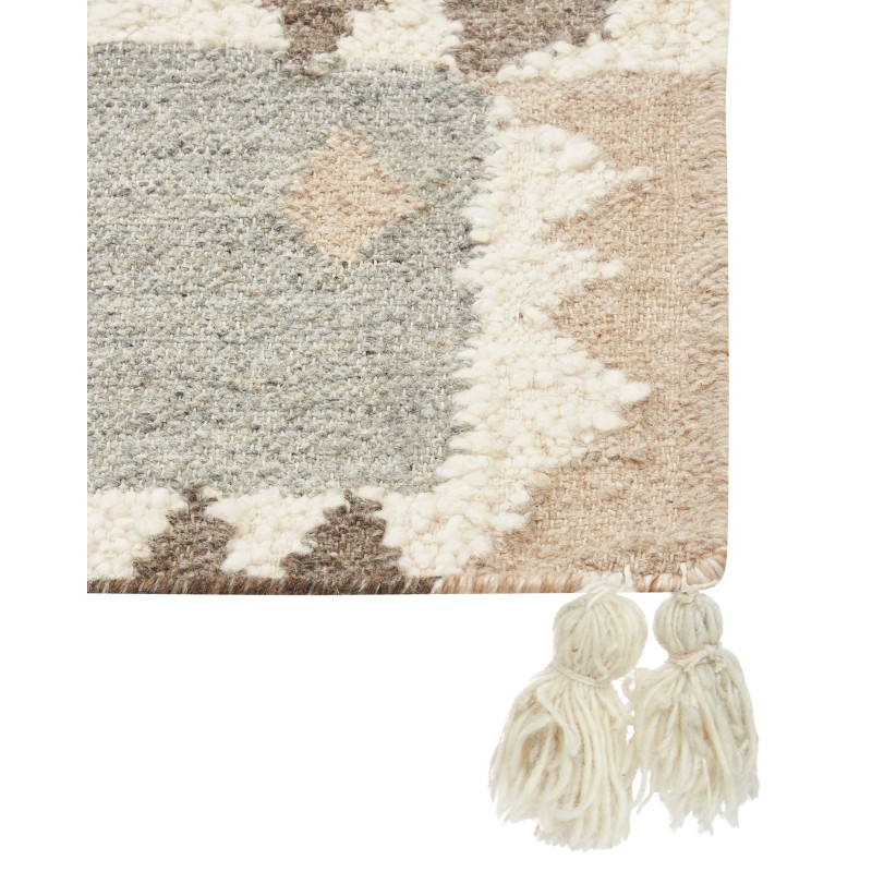 Dywan wełniany kilim 200 x 300 cm wielokolorowy ARALEZ Dywan wełniany kilim 200 x 300 cm wielokolorowy ARALEZ