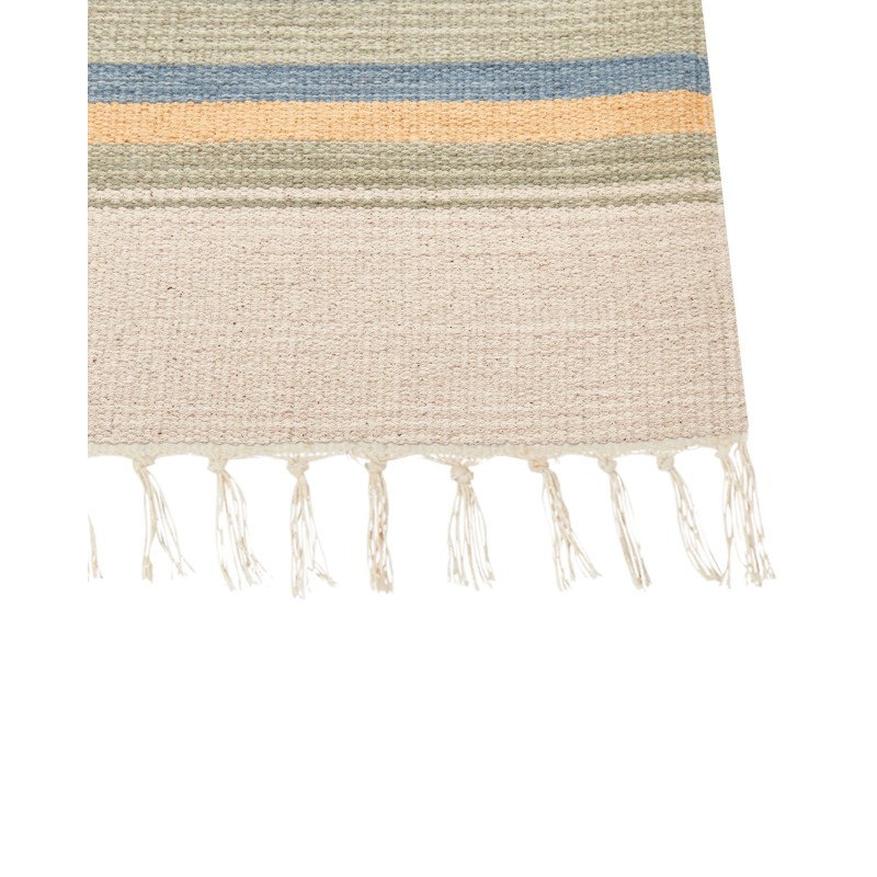 Dywan bawełniany kilim 140 x 200 cm wielokolorowy APARAN Dywan bawełniany kilim 140 x 200 cm wielokolorowy APARAN