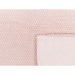Koc BJAS 200 x 220 cm Pastelowy róż Koc BJAS 200 x 220 cm Pastelowy róż