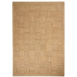 Dywan z juty 160 x 230 cm beżowy ESENTEPE Dywan z juty 160 x 230 cm beżowy ESENTEPE