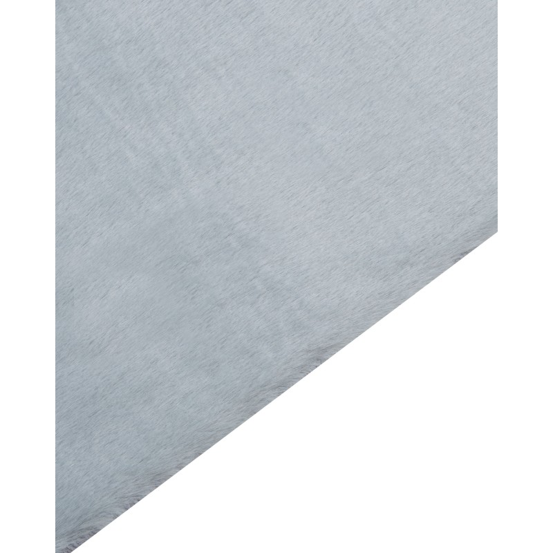 Dywan sztuczne futro królika 160 x 230 cm miętowy szary MIRPUR Dywan sztuczne futro królika 160 x 230 cm miętowy szary MIRPUR