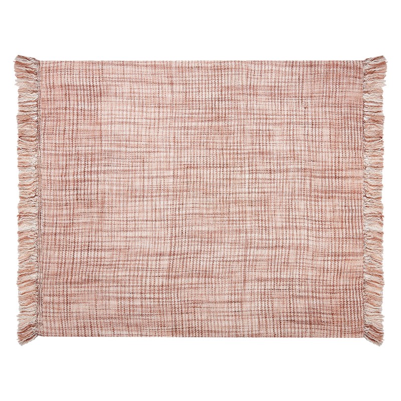 Koc DEURALI 125 x 150 cm Brązowy Koc DEURALI 125 x 150 cm Brązowy