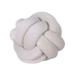 Poduszka dekoracyjna MALNI Welur 20 x 20 cm Jasnoszary Jednolity Poduszka dekoracyjna MALNI Welur 20 x 20 cm Jasnoszary Jednolity