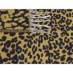 Koc JAMUNE 130 x 170 cm Brązowy Koc JAMUNE 130 x 170 cm Brązowy