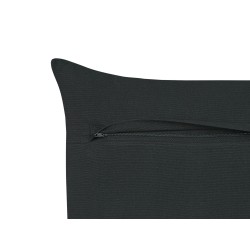 Zestaw 2 poduszek dekoracyjnych VELOOR Bawełna 30 x 50 cm Ciemnoszary Wzór orientalny Zestaw 2 poduszek dekoracyjnych VELOOR Bawełna 30 x 50 cm Ciemnoszary Wzór orientalny