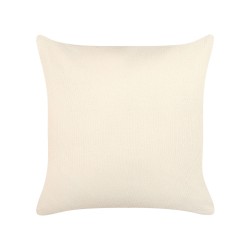 Zestaw 2 poduszek dekoracyjnych RIVINA Bawełna 45 x 45 cm Beżowy W paski Zestaw 2 poduszek dekoracyjnych RIVINA Bawełna 45 x 45 cm Beżowy W paski