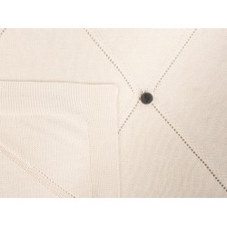 Koc GAIDAR Bawełna 130 x 170 cm Beżowy Koc GAIDAR Bawełna 130 x 170 cm Beżowy