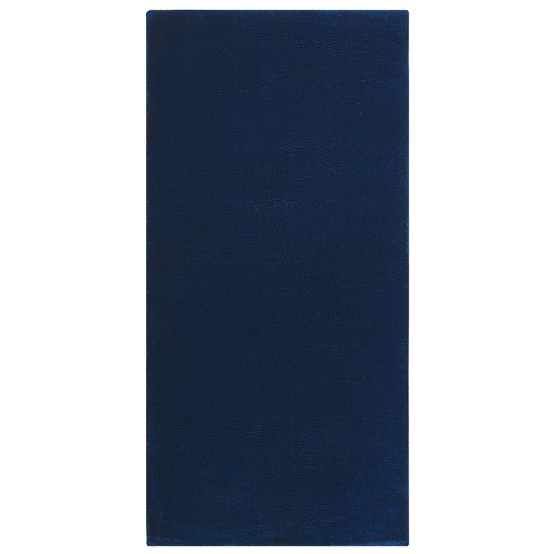 Dywan z wiskozy 80 x 150 cm granatowy GESI II Dywan z wiskozy 80 x 150 cm granatowy GESI II