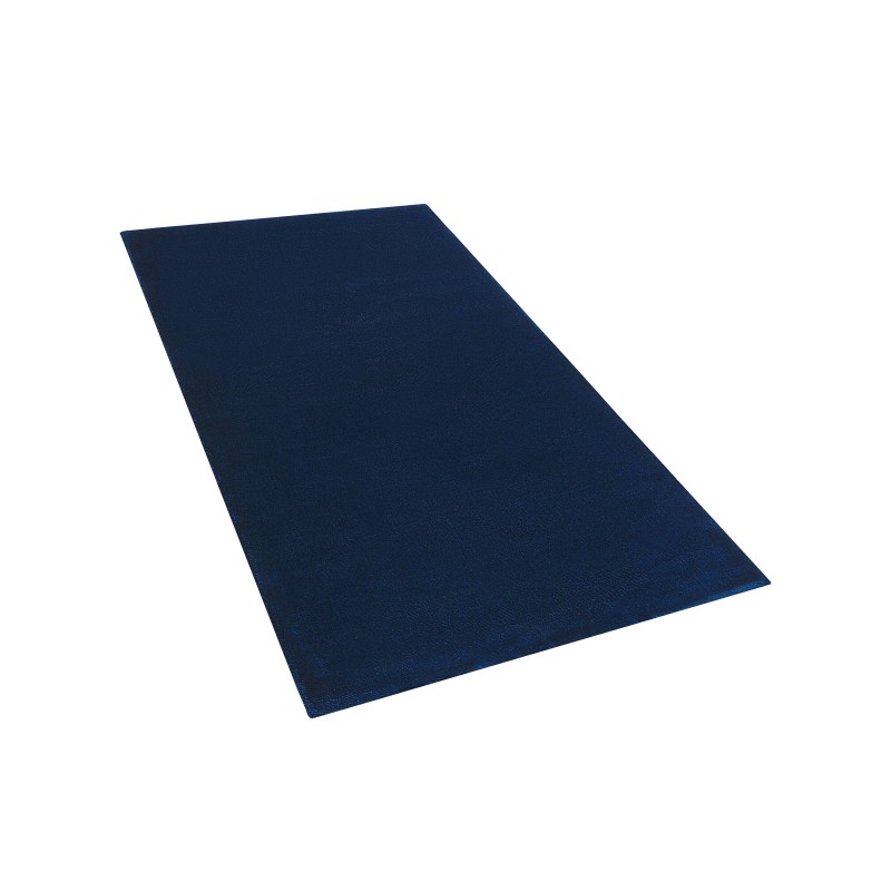 Dywan z wiskozy 80 x 150 cm granatowy GESI II Dywan z wiskozy 80 x 150 cm granatowy GESI II