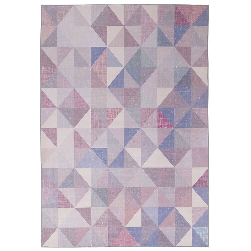 Dywan 160 x 230 cm niebiesko-szary KARTEPE Dywan 160 x 230 cm niebiesko-szary KARTEPE