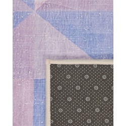 Dywan 160 x 230 cm niebiesko-szary KARTEPE Dywan 160 x 230 cm niebiesko-szary KARTEPE