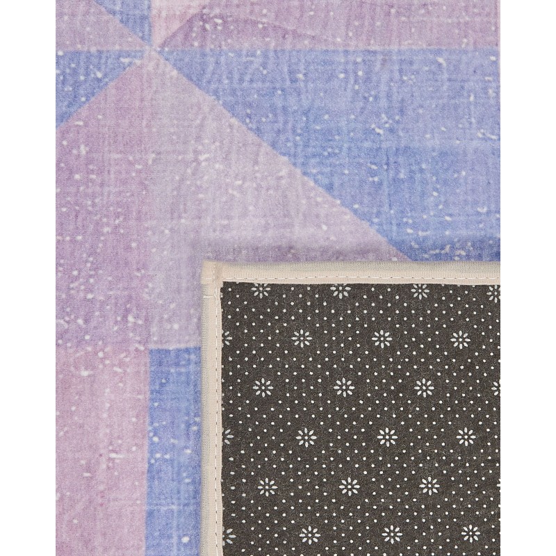 Dywan 160 x 230 cm niebiesko-szary KARTEPE Dywan 160 x 230 cm niebiesko-szary KARTEPE