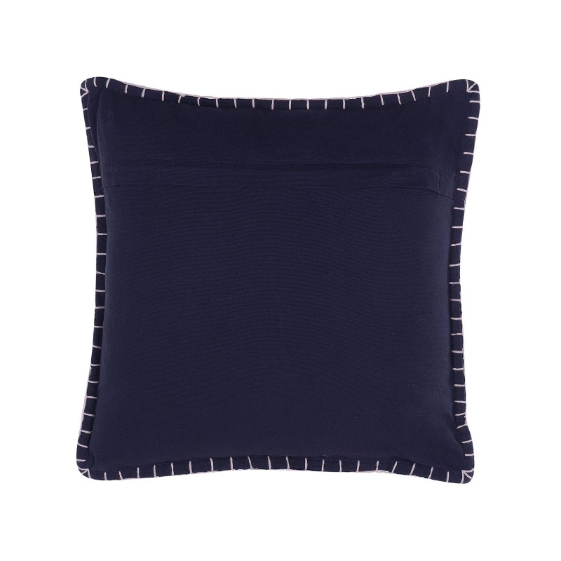 Poduszka dekoracyjna MELUR 45 x 45 cm Ciemnoniebieski Ikat Poduszka dekoracyjna MELUR 45 x 45 cm Ciemnoniebieski Ikat