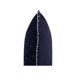 Poduszka dekoracyjna MELUR 45 x 45 cm Ciemnoniebieski Ikat Poduszka dekoracyjna MELUR 45 x 45 cm Ciemnoniebieski Ikat