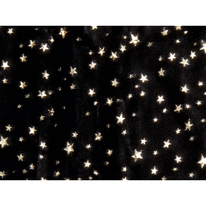 Koc ALAZEYA 130 x 180 cm Czarny Koc ALAZEYA 130 x 180 cm Czarny