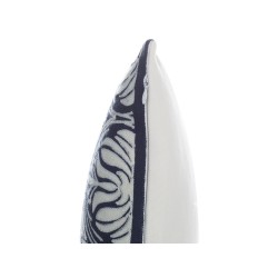 Zestaw 2 poduszek dekoracyjnych NEMESIA Bawełna 45 x 45 cm Ciemnoniebieski Ikat Zestaw 2 poduszek dekoracyjnych NEMESIA Bawełna 45 x 45 cm Ciemnoniebieski Ikat