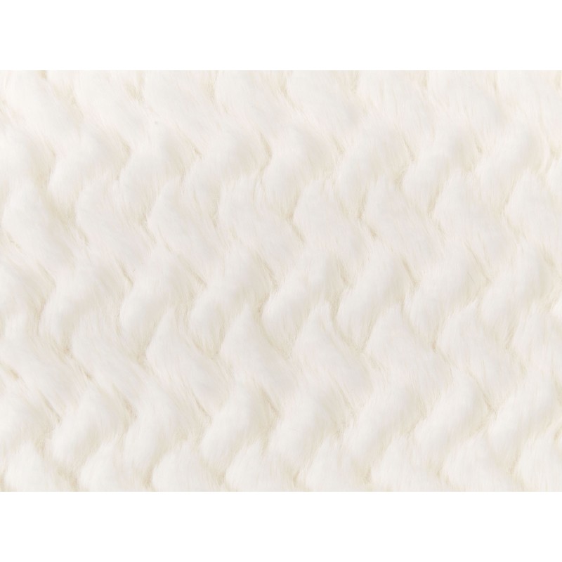 Zestaw 2 poduszek dekoracyjnych SURMI Sztuczne futro 45 x 45 cm Złamana biel Jednolity Zestaw 2 poduszek dekoracyjnych SURMI Sztuczne futro 45 x 45 cm Złamana biel Jednolity