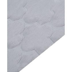 Dywan sztuczne futro królika 160 x 230 cm szary GHARO Dywan sztuczne futro królika 160 x 230 cm szary GHARO