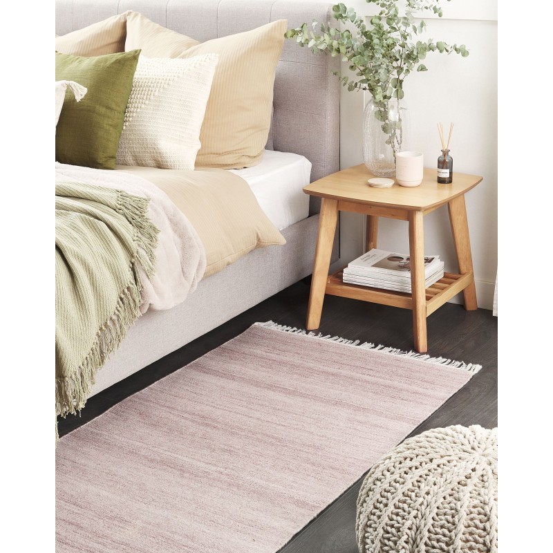 Dywan 80 x 150 cm jasnoczerwony MALHIA Dywan 80 x 150 cm jasnoczerwony MALHIA