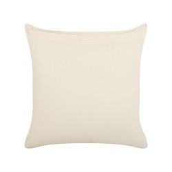 Zestaw 2 poduszek dekoracyjnych ABIES Bawełna 45 x 45 cm Beżowy W paski Zestaw 2 poduszek dekoracyjnych ABIES Bawełna 45 x 45 cm Beżowy W paski