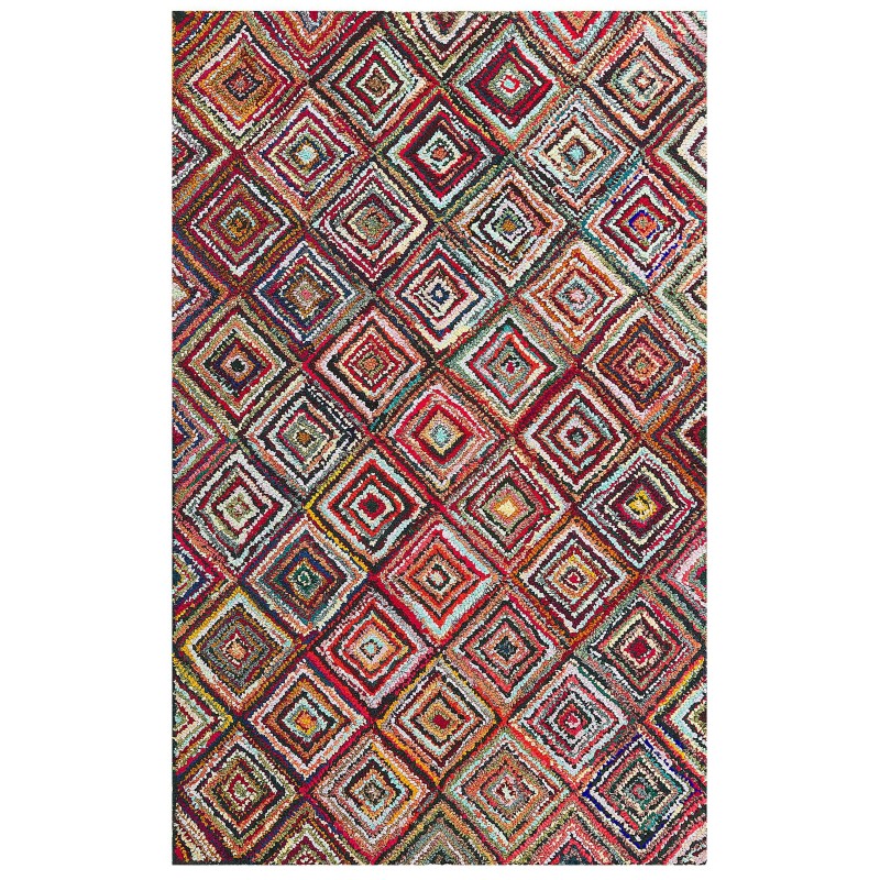 Dywan bawełniany 160 x 230 cm wielokolorowy KAISERI Dywan bawełniany 160 x 230 cm wielokolorowy KAISERI