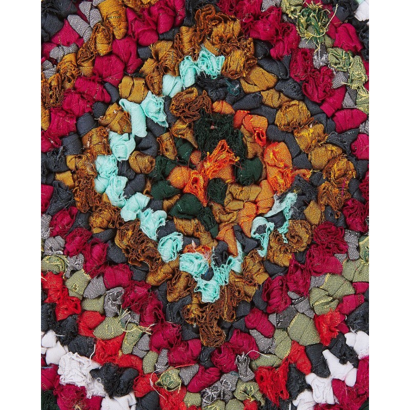 Dywan bawełniany 160 x 230 cm wielokolorowy KAISERI Dywan bawełniany 160 x 230 cm wielokolorowy KAISERI