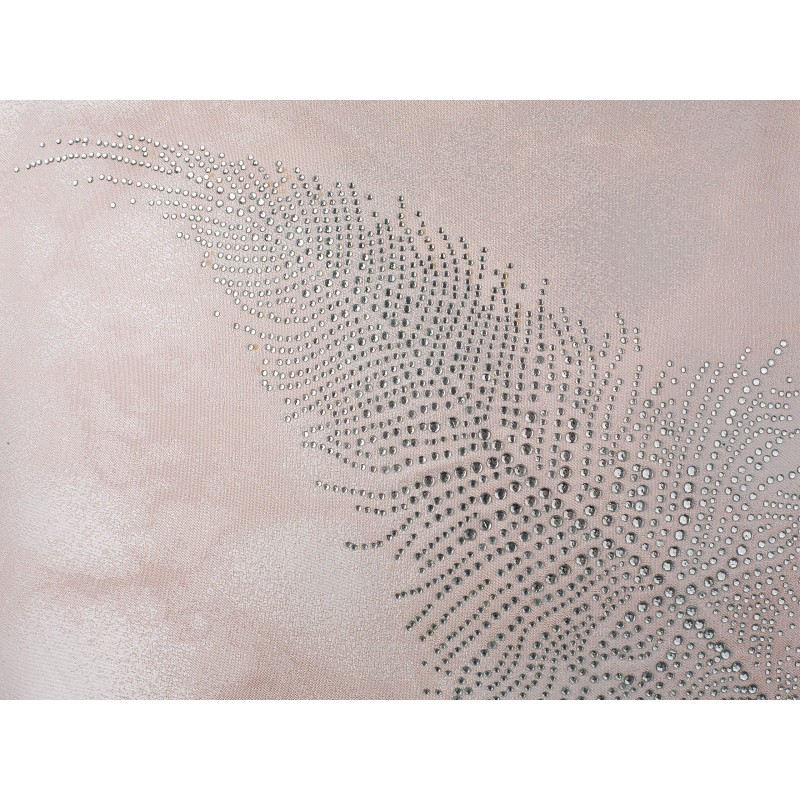 Zestaw 2 poduszek dekoracyjnych SILENE 45 x 45 cm Różowy Wzór roślinny Zestaw 2 poduszek dekoracyjnych SILENE 45 x 45 cm Różowy Wzór roślinny