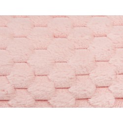 Poduszka dekoracyjna LINDEN Sztuczne futro 22 x 60 cm Różowy Jednolity Poduszka dekoracyjna LINDEN Sztuczne futro 22 x 60 cm Różowy Jednolity