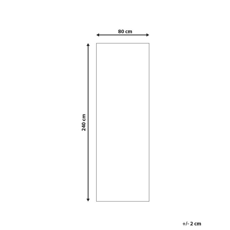 Dywan 80 x 240 cm wielokolorowy ENAYAM Dywan 80 x 240 cm wielokolorowy ENAYAM
