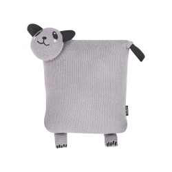 2 bawełniane poduszki dla dzieci panda 35 x 35 cm szare SHADOOR