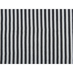 Koc SUNWAL 130 x 170 cm Czarny/ biały Koc SUNWAL 130 x 170 cm Czarny/ biały