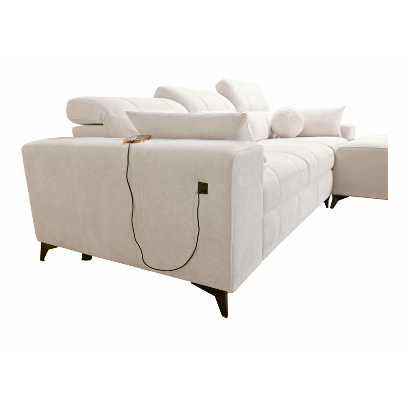 El sofá esquinero Ballagio I con función de cama, hecho de tela Plecionka, Spring 1115: ¡belleza y funcionalidad en uno! El sofá esquinero Ballagio I con función de cama, hecho de tela Plecionka, Spring 1115: ¡belleza y funcionalidad en uno!