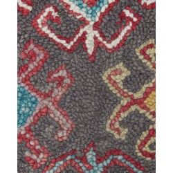 Dywan wełniany 160 x 230 cm wielokolorowy FINIKE Dywan wełniany 160 x 230 cm wielokolorowy FINIKE