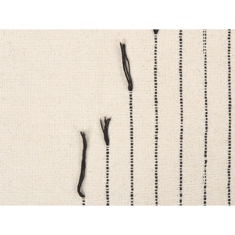 Koc ULUYOL Bawełna 130 x 170 cm Beżowy Koc ULUYOL Bawełna 130 x 170 cm Beżowy